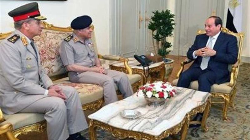 الرئيس السيسي يستقبل