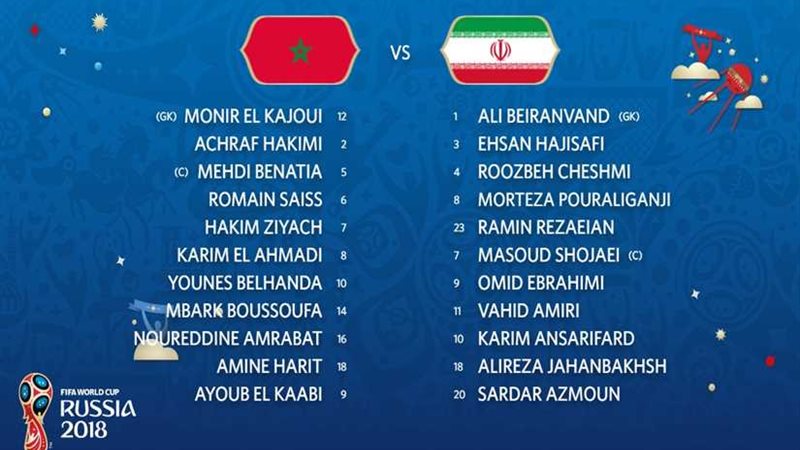 ننشر تشكيل المغرب