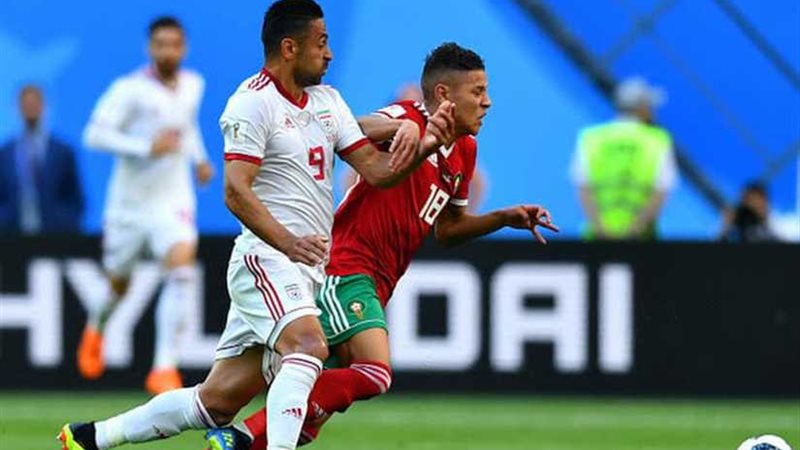 المغرب وإيران حبايب