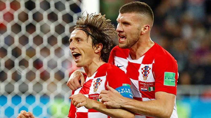 كرواتيا تتصدر المجموعة