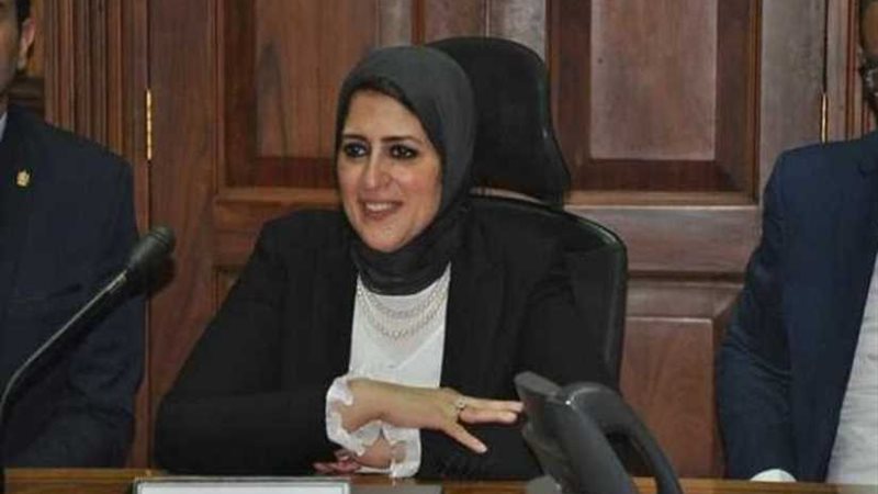 وزيرة الصحة من مستشفى