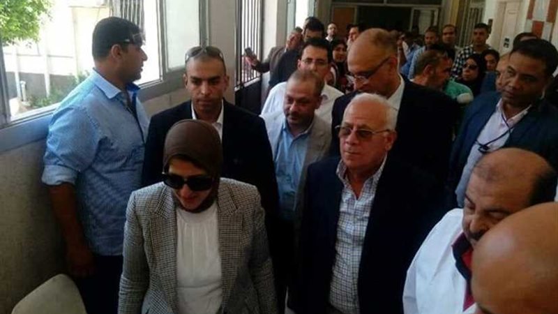 وزيرة الصحة تتفقد