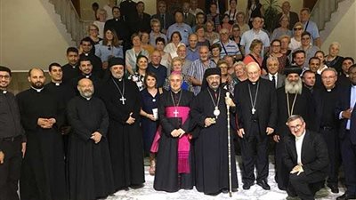 قداس لثالث أفواج حجاج مسار العائلة المقدسة.. صور