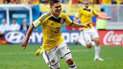 كينتيرو أول لاعب يسجل لكولومبيا في نسختي كأس العالم