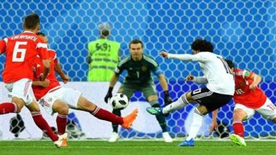صلاح يسجل أول أهداف مصر في كأس العالم