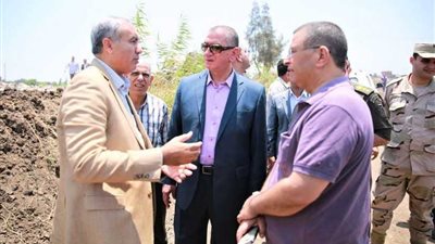 محافظ كفرالشيخ يتفقد موقع مصنع تدوير القمامة