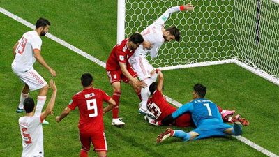 بشق الأنفس| إسبانيا تخطف ثلاث نقاط من إيران