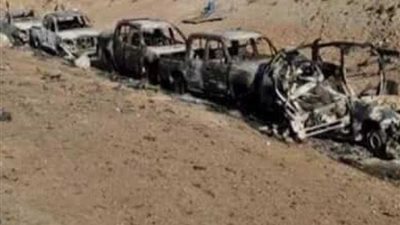 الجيش الليبى يدمر رتلاً عسكرياً للإرهابيين أثناء فرارة بـ 