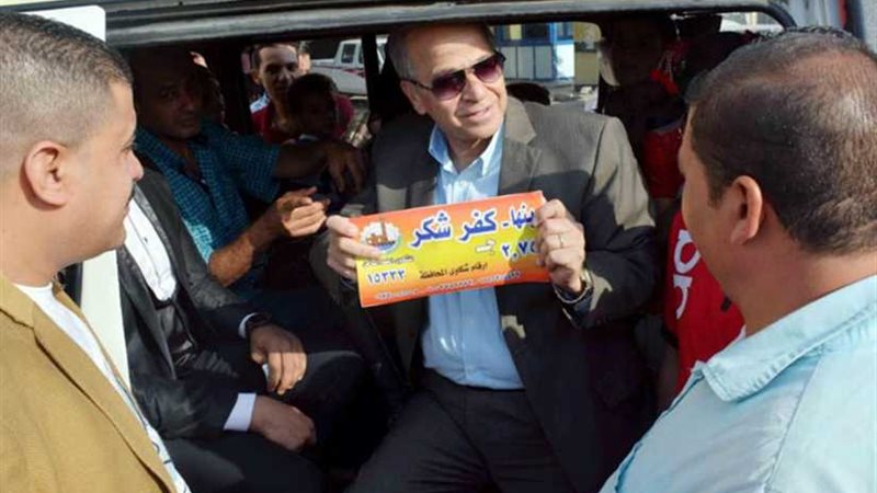 بالصور.. محافظ القليوبية