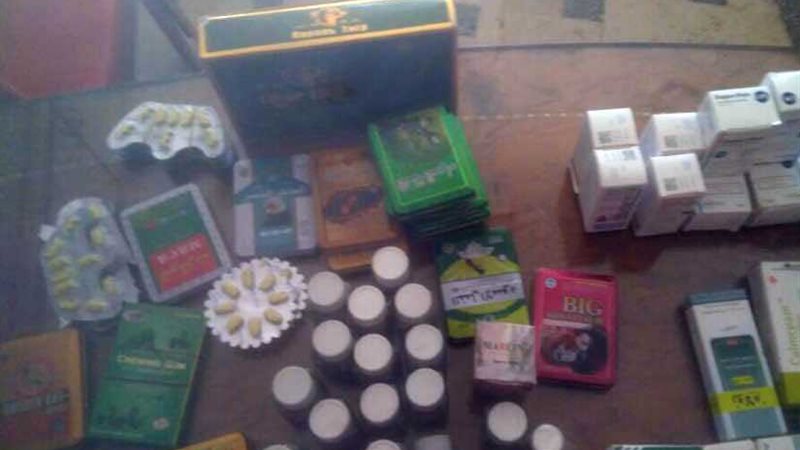 ضبط منشطات جنسية