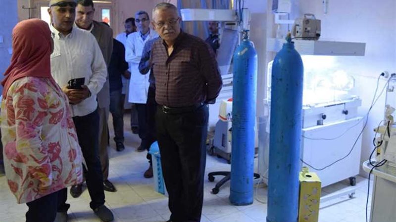 محافظ المنيا يتفقد