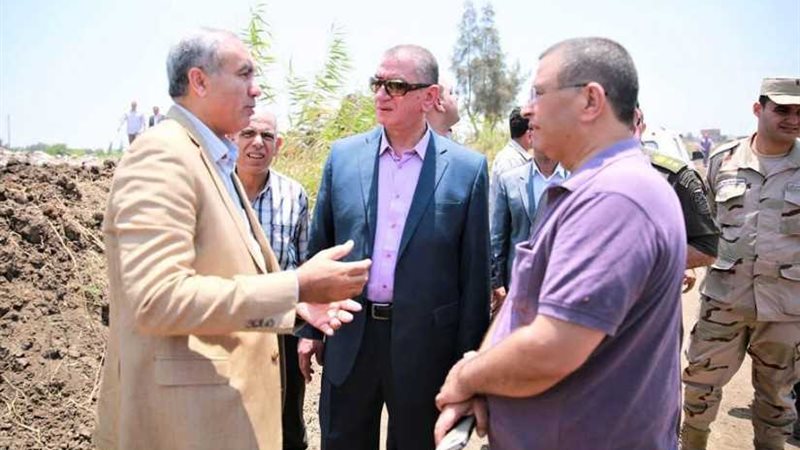 محافظ كفرالشيخ يتفقد