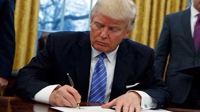 ترامب يوقع أمرًا