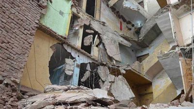 انهيار عقار قديم بالإسكندرية دون وقوع إصابات