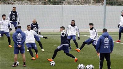 الأرجنتين تعود للتدريبات استعدادا لنيجيريا في كأس العالم