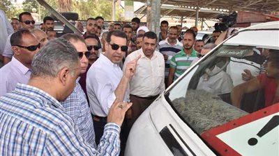 حملات مفاجئة على مواقف السيارات ومحطات الوقود بأسيوط