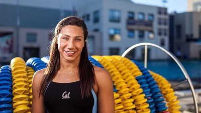 فريدة عثمان تفوز بميدالية فضية في السباحة بدورة ألعاب البحر المتوسط