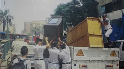 مبادرة لإخلاء أرصفة شوارع القاهرة من الإشغالات