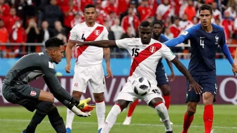 فرنسا تفوز على بيرو