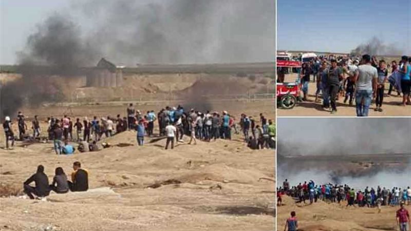 إصابة 206 فلسطينيين