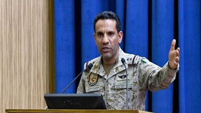 التحالف العربي: السعودية تعترض صاروخين باليستيين فوق الرياض