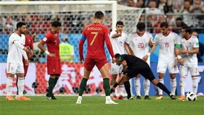 شوط أول.. البرتغال تخطف هدف قاتل أمام إيران