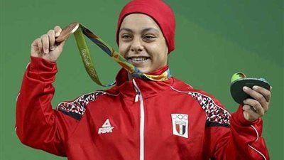 سارة سمير تحصد ذهبية الخطف في منافسات وزن 69 بألعاب البحر المتوسط