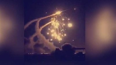 السعودية .. اعتراض باليستي حوثي فوق الرياض (فيديو)