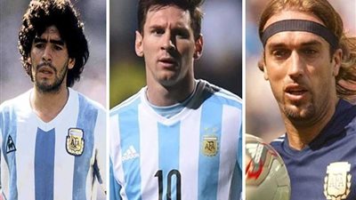 ميسي يعادل إنجاز مارادونا وباتيستوتا