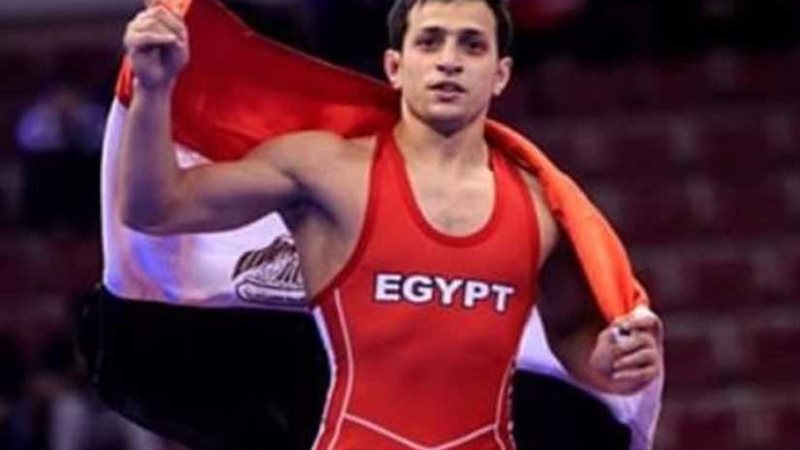 المصارع هيثم فهمى