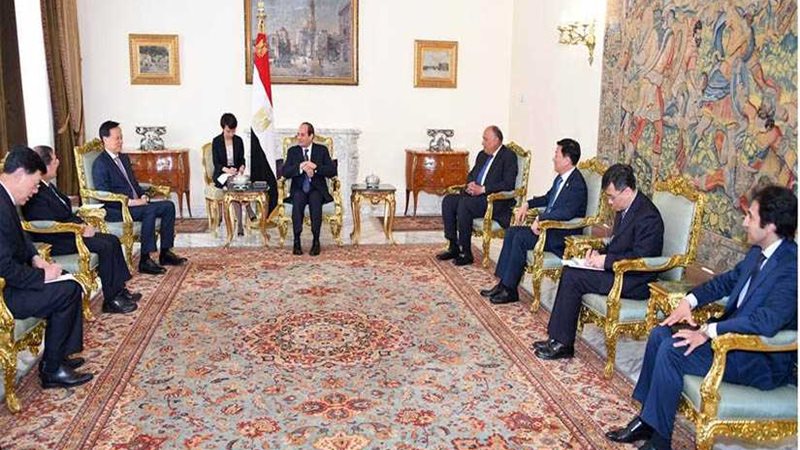 الرئاسة: السيسي يؤكد