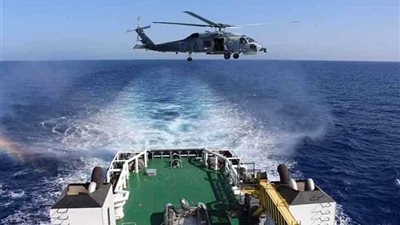 وزراء دفاع مصر واليونان وقبرص يشهدون التدريب البحري الجوي 