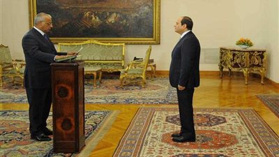 ناصر فهمي يؤدي اليمين نائباً لرئيس المخابرات العامة