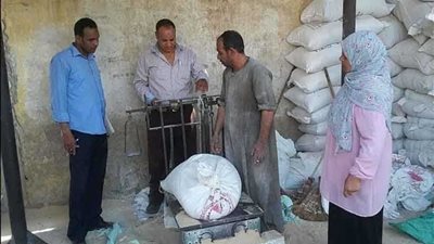 22 محضرًا تموينيًا بدير مواس