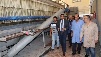 سكرتير المنوفية يتابع الاشتراطات البيئية بـ