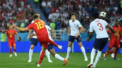 بلجيكا تفوز على إنجلترا وتواجه اليابان في ثمن نهائي المونديال