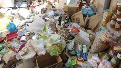 ضبط 15 طن فاصوليا وملح طعام مجهولة المصدر بالبحيرة