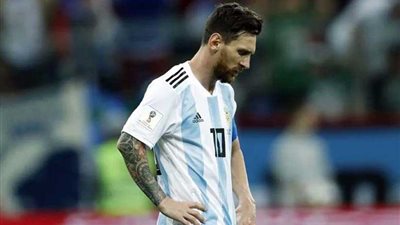 ميسي يغادر مونديال روسيا برقم سلبي