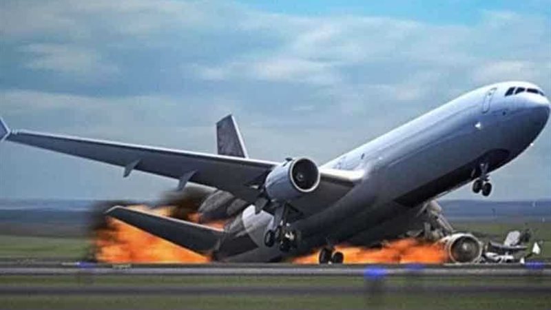 تحطم طائرة هندية