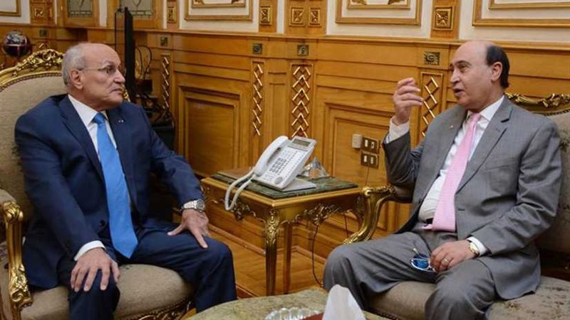 العصار ومميش يبحثان