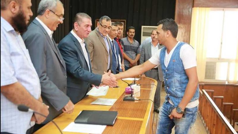  كفرالشيخ  تمنح ذوي