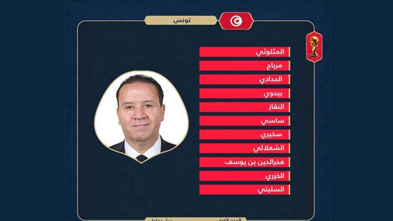 تشكيل منتخبي تونس