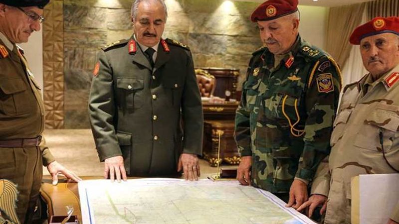 المشير حفتر يؤكد