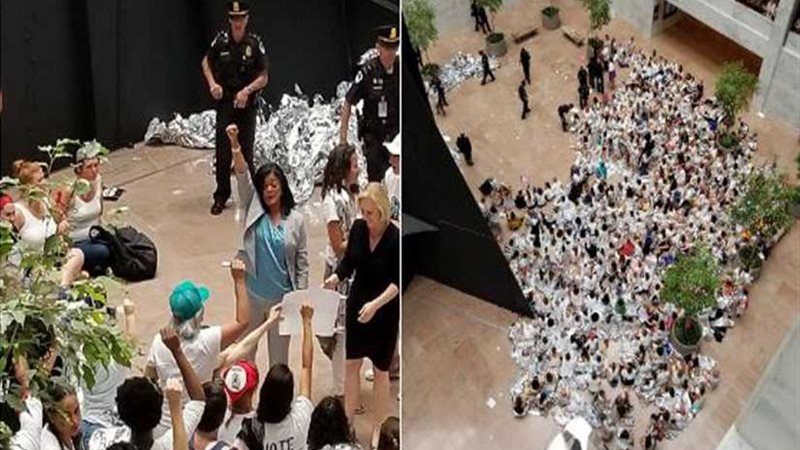 شاهد .. اعتقال 500