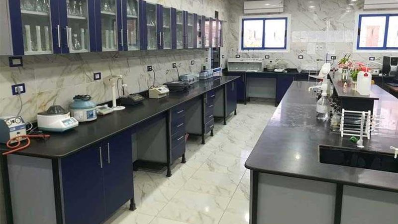 إنهاء تجهيزات المعمل