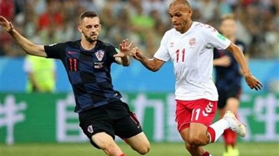 كأس العالم 2018| تعادل إيجابي بين كرواتيا والدنمارك في الشوط الأول