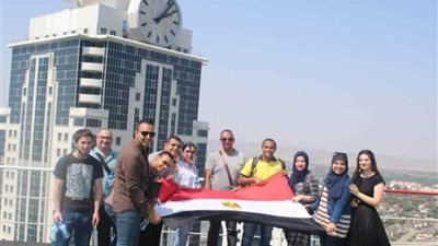 روسيا تستقبل أول وفد طلابي من جامعة أسيوط.. صور