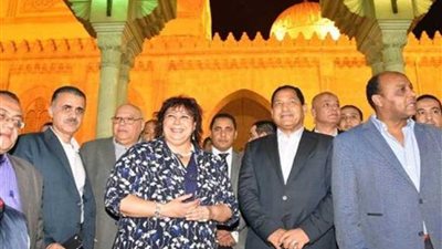 وصول وزيرة الثقافة للغربية لافتتاح مركز طنطا الثقافي