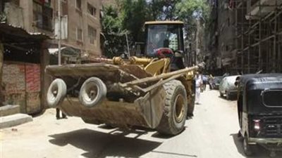 تحرير 18 محضر إشغال لأحد الأبراج بحي شمال مدينة المنيا