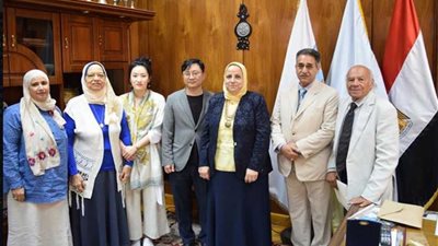 بروتوكول تعاون بين جامعتي الإسكندرية وميونج الكورية